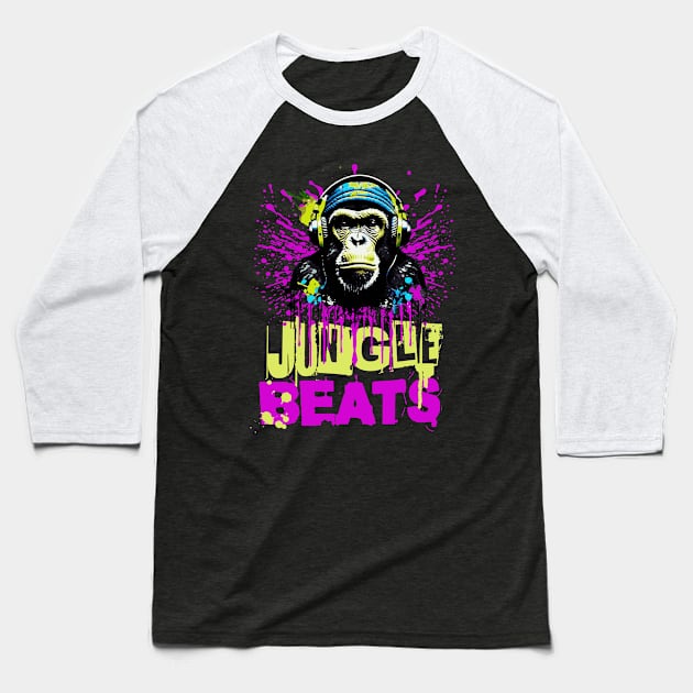 JUNGLE BEATS Baseball T-Shirt by Imaginate